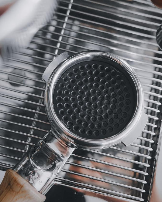Normcore 58.5mm Puck Screen, 0.8mm Thickness, Lower Shower Screen, Reusable Metal Filter for 58mm Portafilter Basket 0.8mm Thickness, Titanium PVD Coated 316 Stainless Steel
