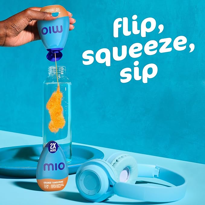 mio Orange Tangerine Flavored with Other Natural Flavor Liquid Water Enhancer, 3.24 fl oz Bottle