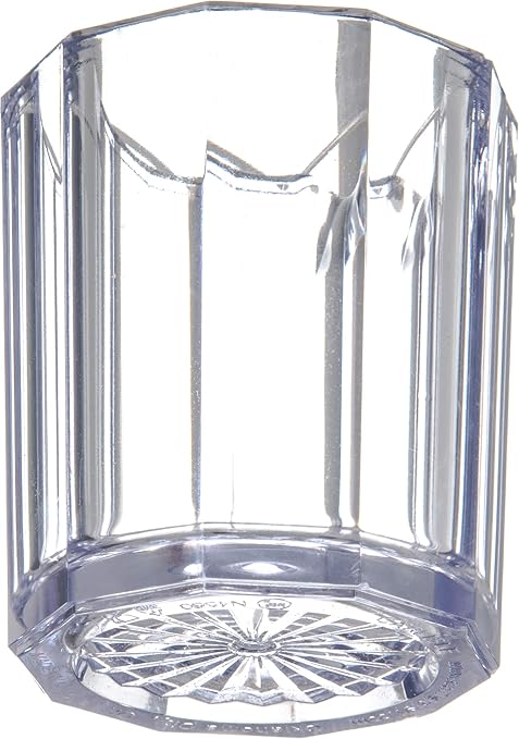 Carlisle FoodService Products 456007 Personal Plastic Portion Syrup and Creamer Pitcher, 2.1 oz, Clear (Pack of 2)
