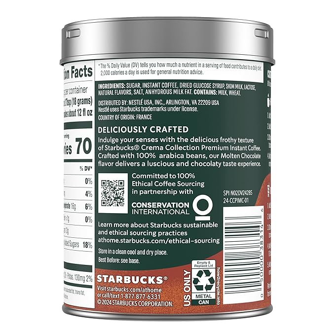 Starbucks Premium Instant Molten Chocolate
