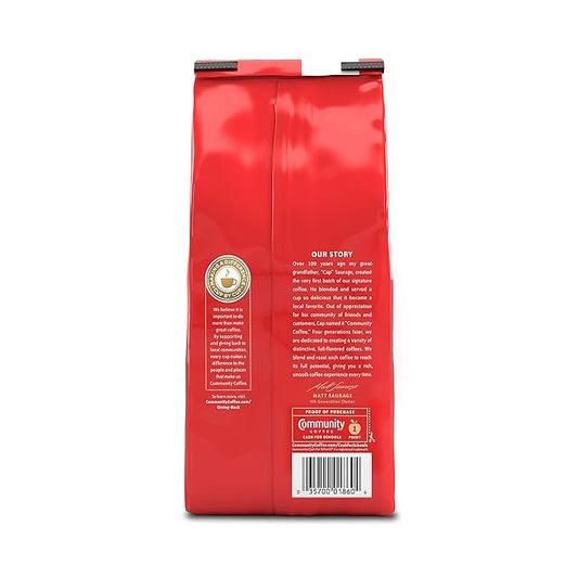 Community Coffee Hazelnut Creme Flavored 12 Ounce, Medium Roast Ground Coffee, 12 Ounce Bag (Pack of 1)