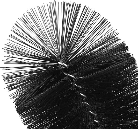 Long Bottle Brush, 12.98 in Bendable Cleaner Brushes for Cleaning Neck Beer Bottles, Wine, Baby Bottles, Water Bottles, Tumblers, Flask, Bird Feeder, Vase, Pipes and Brewing Supplies Black/1Pack