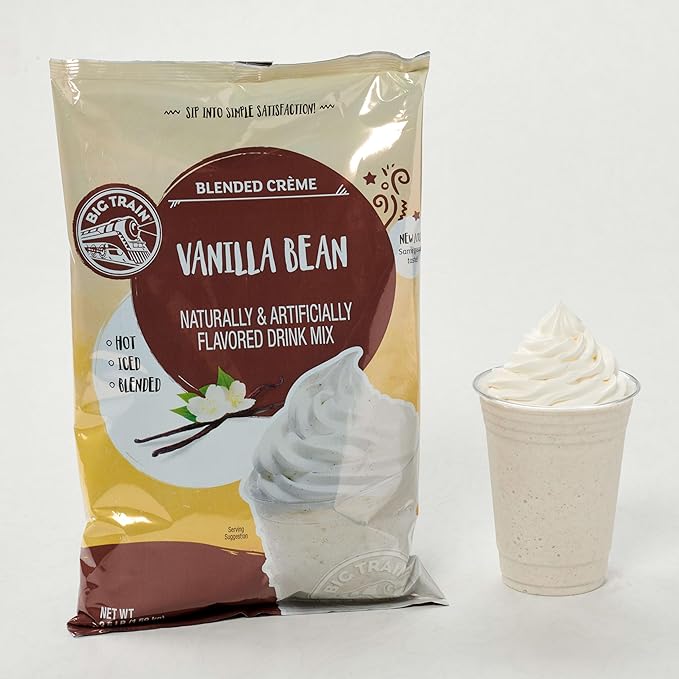 Big Train Vanilla Bean Blended Crème Beverage Mix, 3.5 Pound (Pack of 1)