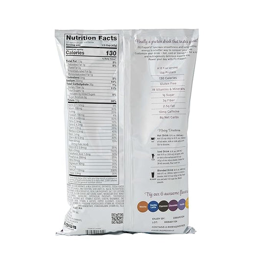 Big Train Fit Frappe Chocolate Protein Beverage Mix, 3 Pound (Pack of 1)
