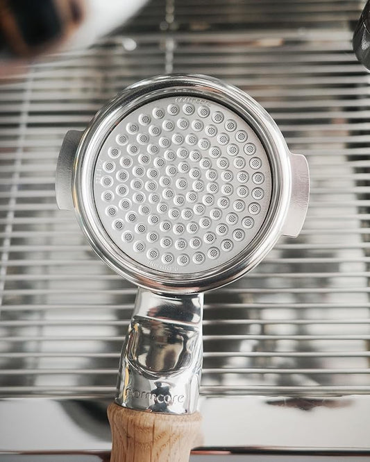 Normcore 58.5mm Puck Screen, 0.8mm Thickness, Lower Shower Screen, Reusable Metal Filter for 58mm Portafilter Basket, 316 Stainless Steel