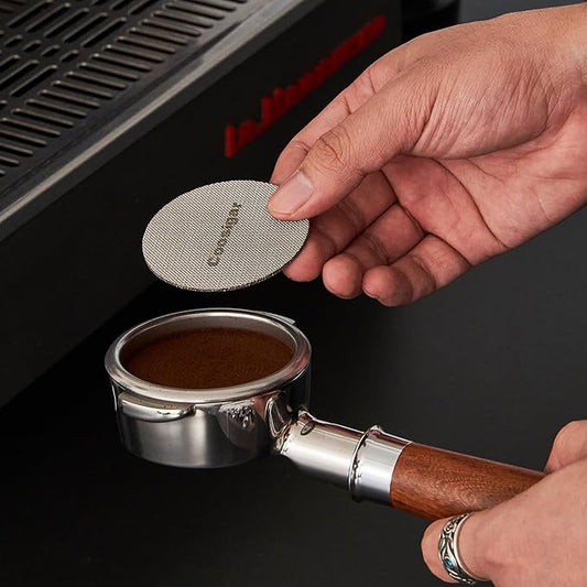 51mm Espresso Puck Screen, 1.7mm 150μm Coffee Reusable Professional Barist Espresso Screen for 51mm Bottomless Portafilter Filter Basket - Made with 316 Stainless Steel