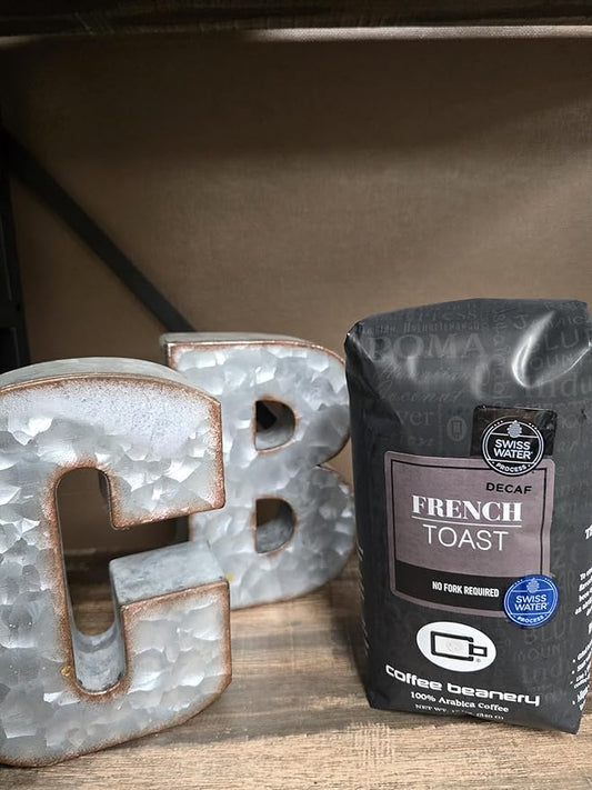 French Toast Flavored Coffee SWP Decaf, Specialty Arabica Coffee, Medium Roast, 12 ounce, Automatic Drip (Ground)