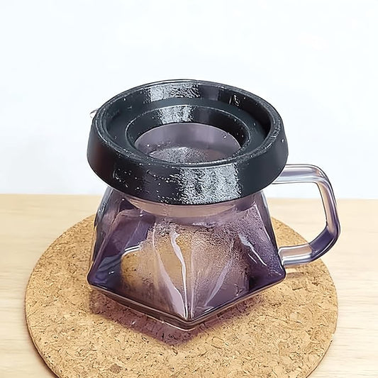 Filter Cup Swivel Base for Fellow Stagg X/XF, Pour Over Coffee Dripper Rotating Stand, Compatible with Multiple Carafe Sizes
