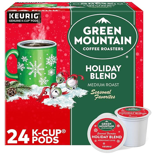 Green Mountain Coffee Holiday Blend K-cup for Keurig Brewers, 24 Count