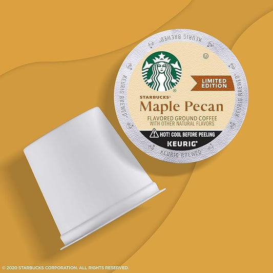 Starbucks Coffee K-Cup Pods, Maple Pecan, 22 CT