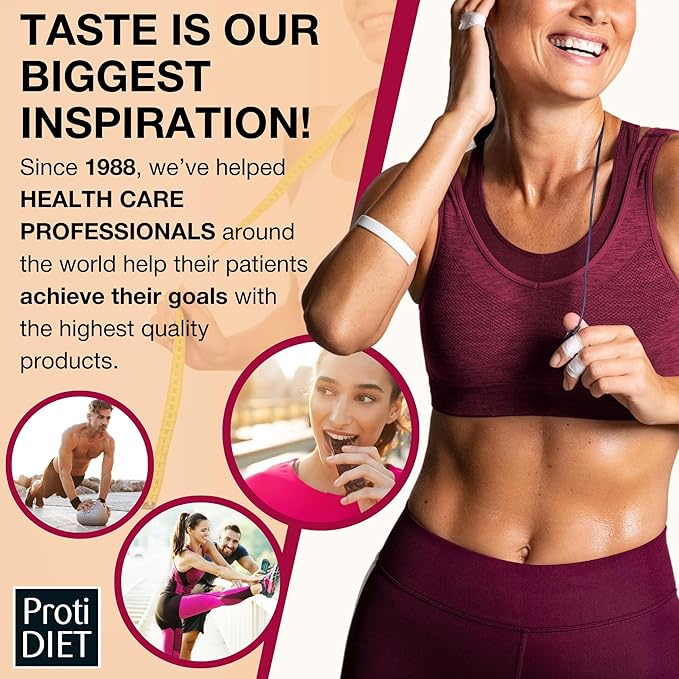 ProtiDIET High Protein Hot Cocoa Mix - Low Fat Hot Chocolate Drink with Collagen - 21 Servings of Smooth and Rich Chocolaty Protein Drink Mix Flavor - 17.6 oz Canister