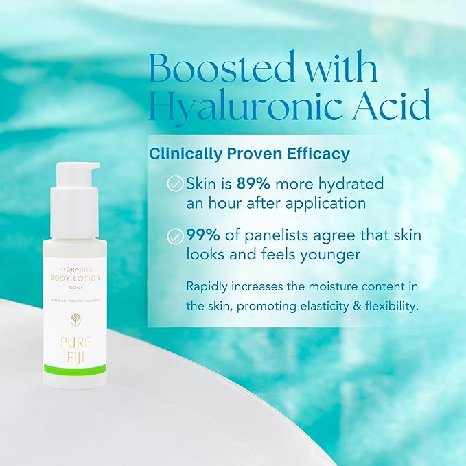 PURE FIJI Hydrating Body Lotion Travel Size, Noni (3oz/90ml)