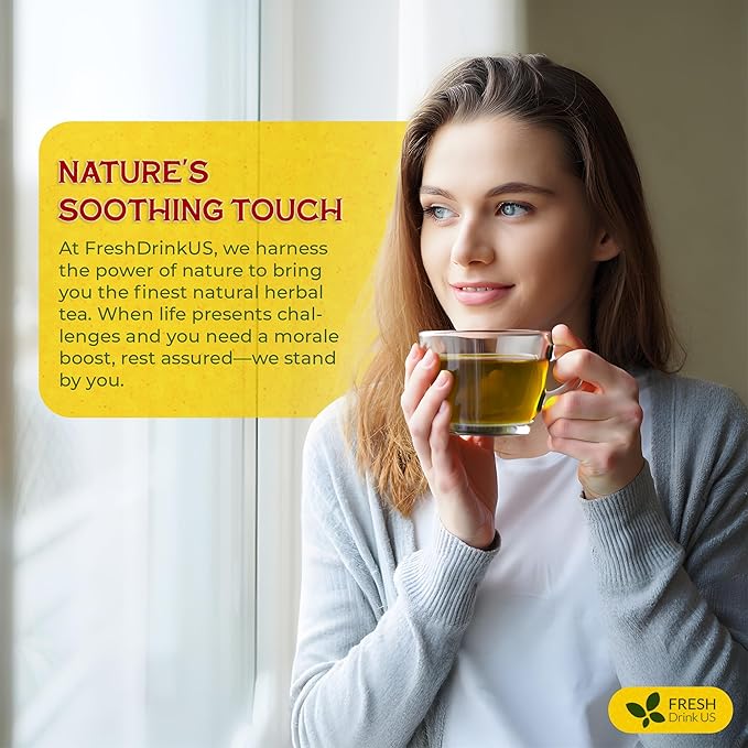FreshDrinkUS, Yerba Mate Tea Bags | 120 Tea Bags | Traditional South American Herbal Tea β Smooth & Refreshing Flavor β Premium Quality, Sustainably Sourced. Vegan.