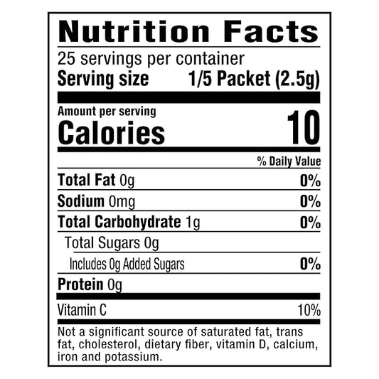 Crystal Light Drink Mix, 5 Pitcher Packets, for Flavorful Hydration and Shareable Refreshment, Cherry Pomegranate, flavored with other natural flavor, Zero Sugar, Low Calorie, 2.2 oz