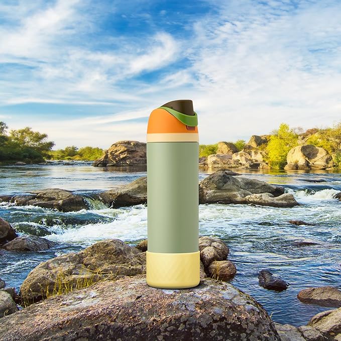 Silicone Boot for Owala Water Bottle 24 oz 32 oz 40 oz, Anti-Slip Protective Sleeve for FreeSip/Twist/Flip Stainless Steel Water Bottles Accessories