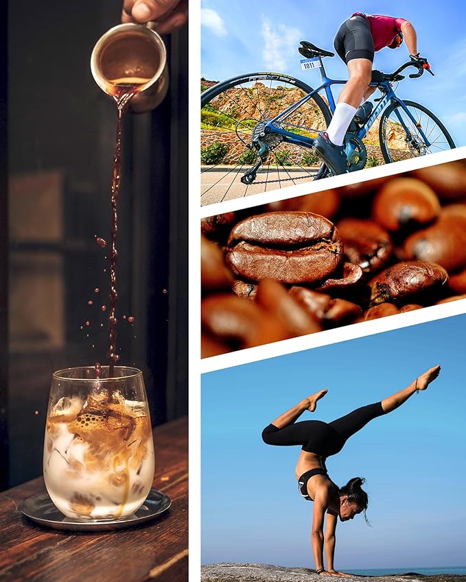 Rami Coffee Cold Brew Freeze Dried Instant Coffee Powder, Various Roast 100% Arabica, 24 Portable Flavors Taster Single Packets for Home Travel Backpacking Camping