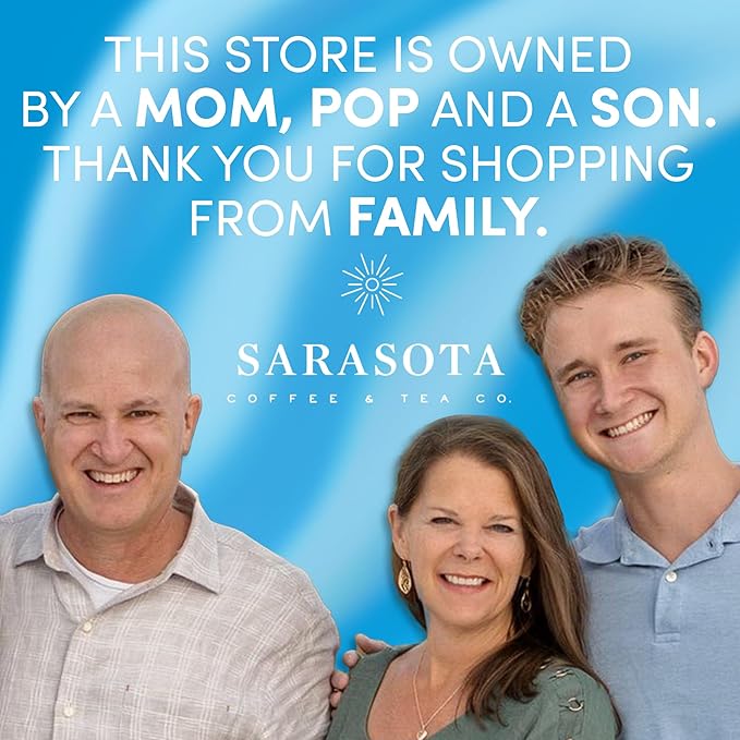 Sarasota Coffee 1905 Cold Brew Coffee Bags | 100% Colombian Dark French Roast | Rich & Smooth | Low Acid Ground Filter Packs | Cold Brew Kit Makes 14 Cups | Bold Luxe Roast Flavor