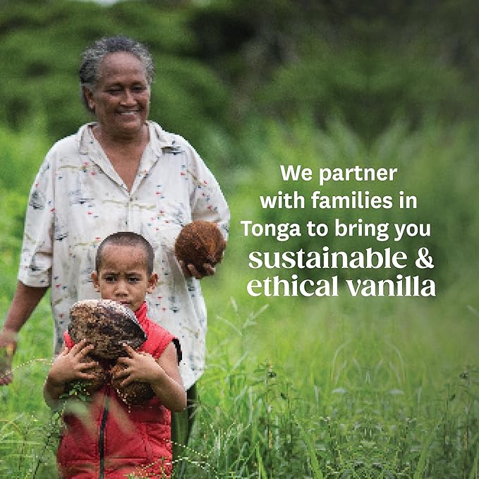Vanilla Bean Paste and Pure Vanilla Extract for Baking (Combo Pack) - Heilala Vanilla Beans are Hand-Picked and Ethically Sourced from Polynesia, Gourmet Bourbon Variety, Loved by Bakers Worldwide