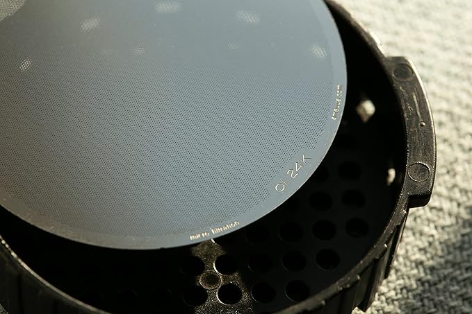 ameuus Stainless Steel Metal Reusable Filters, o1 Micro Filter, made for the AeroPress Coffee Maker
