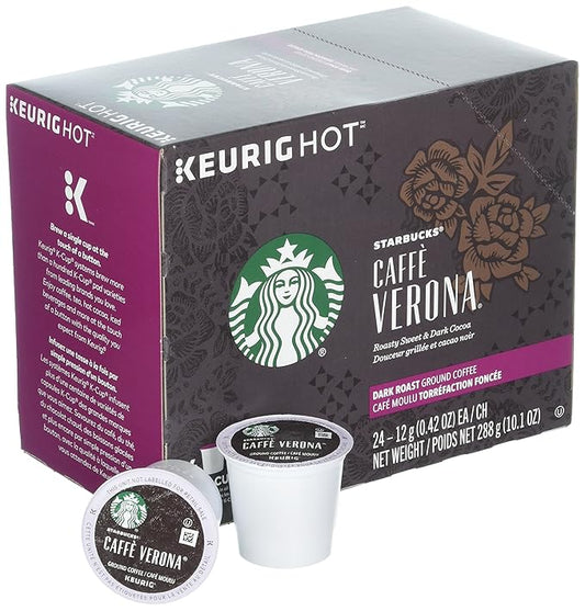 Starbucks Coffee K-Cup Pods, Caffe Verona, 32 CT