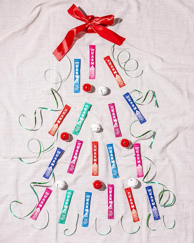 Karma Probiotic Hydration Packet - 6 Pack, Berry Cherry Powder Drink Mix Stick - On-The-Go Immune & Gut Health Support