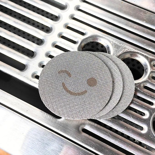 58.5mm Puck Screen for Espresso 58mm Portafilter, 3 Pack Stainless Steel Coffee Filter Screen, Reusable Espresso Puck Screen for E61 Group Head Machines