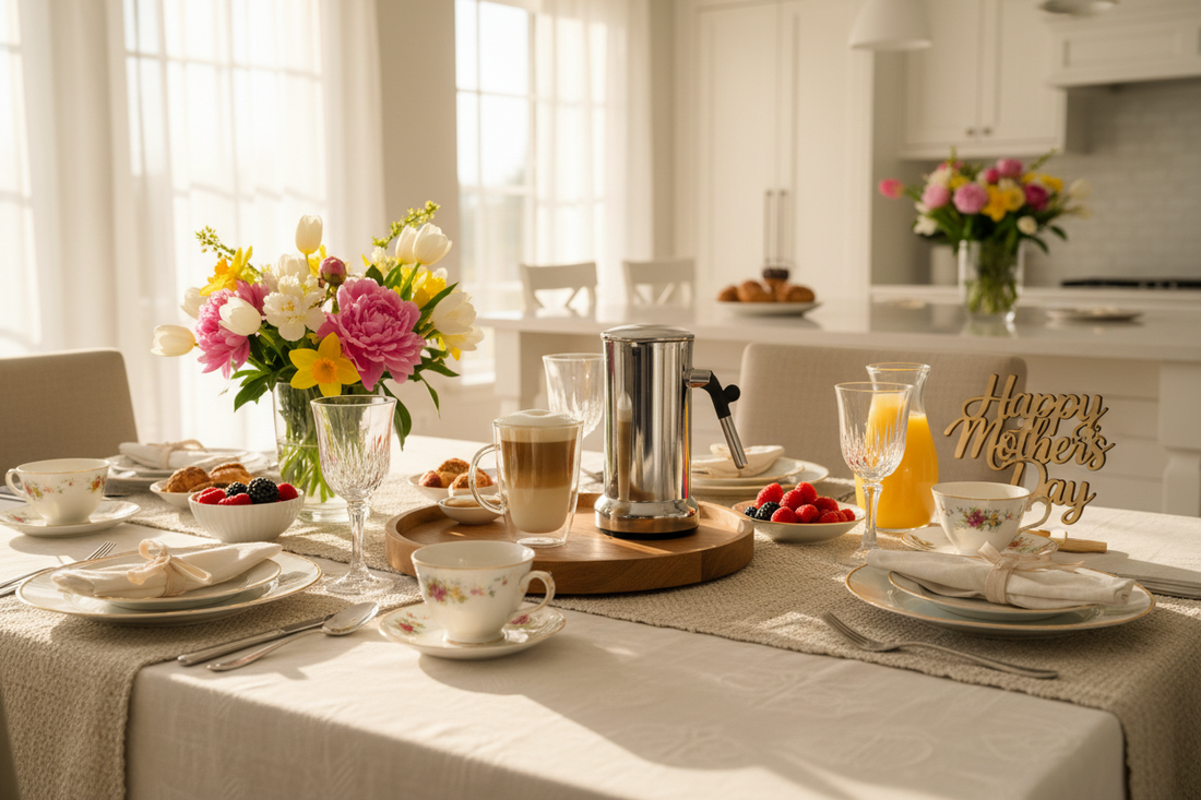 The Ultimate Mother’s Day Brunch: Crafting a Professional Latte at Home
