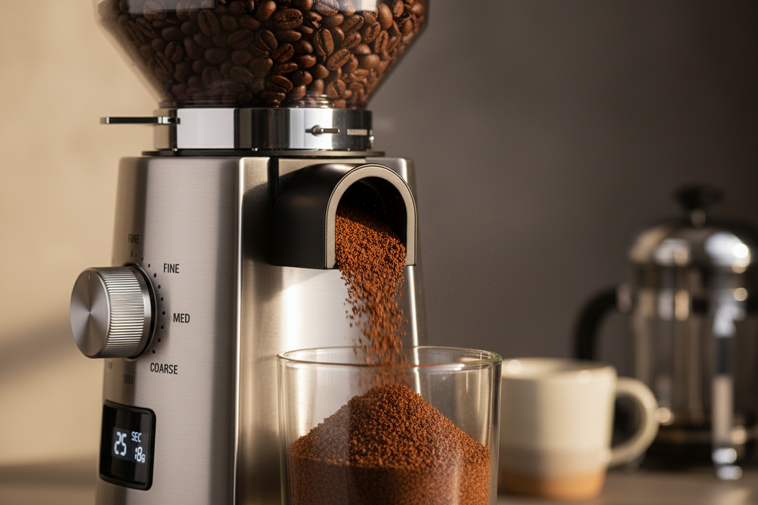 Why Your Morning Coffee Feels "Inconsistent": The Burr Grinder Secret