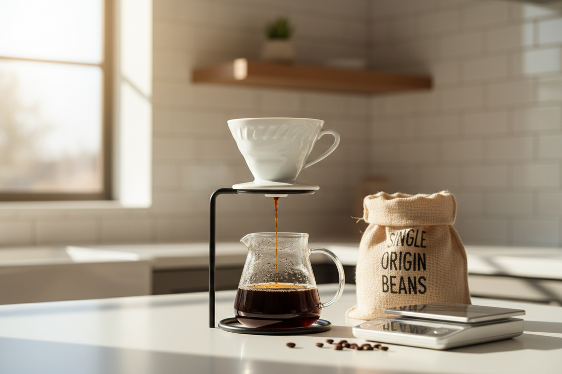 Slow Mornings: The Art of Pour Over Coffee for the Design-Conscious Mother