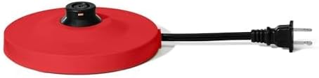 1-Liter Electric Gooseneck Kettle, 1200W Fast Heating Pour Over Coffee and Tea Kettle with Precise Spout, Tomato Red