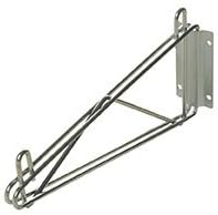 Omega Products Corporation 18" Deep x 30" Wide x 7" High Fixed Chrome Wall Mount Shelving Kit