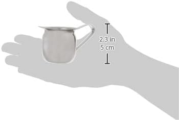 Winco BCS-3 Stainless Steel Bell Creamer, 3-Ounce