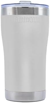 Mammoth Coolers Rover Tumbler MS20ROV-WHT Double Wall Vacuum Insulated Stainless Steel 20 oz, White