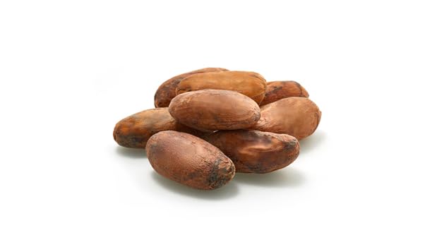 Yupik Organic Raw Cacao Beans, 2.2 lb (35.2 oz) , Pack of 6, Vegan, GMO-Free, Kosher, Gluten-Free, Dried Beans, Fermented, Unroasted, No Sugar Added, Perfect to Make Chocolate, Source of Fiber & Iron