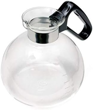 Yama SY8-8 Cup 32 Oz Siphon Coffee Maker Replacement Bottom Beaker - Borosilicate Glass, Heat-Resistant, Dishwasher Safe