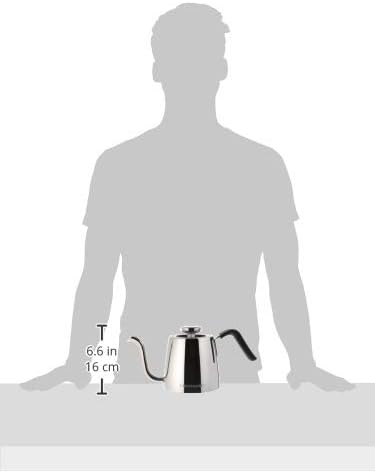 KitchenAid KNK1012SS Precision Gooseneck Stovetop Kettle, 1 Liter, Stainless Steel