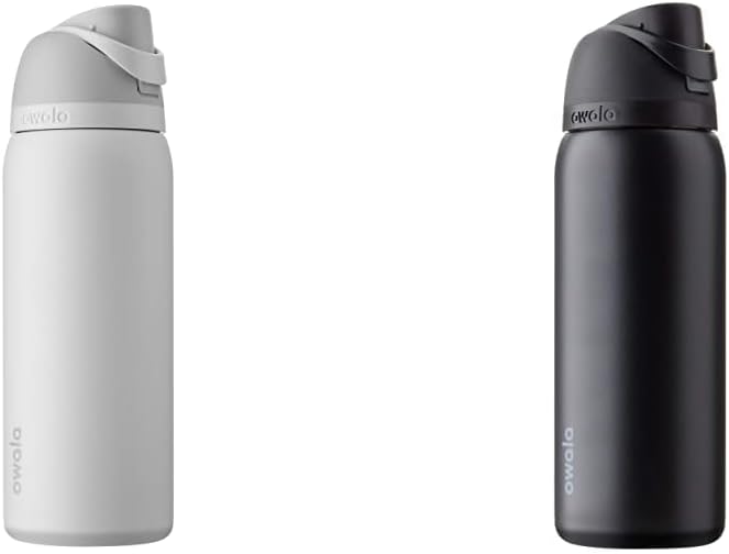 Owala FreeSip 32-oz Insulated Stainless Steel Water Bottles with Straw (2-pack)