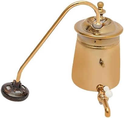 Belgian Luxury Vintage Siphon Coffee Maker - Elegant Retro Design, Royal Family Inspired, Vacuum Brewing System, Copper Balance Brewer for Premium Coffee Experience