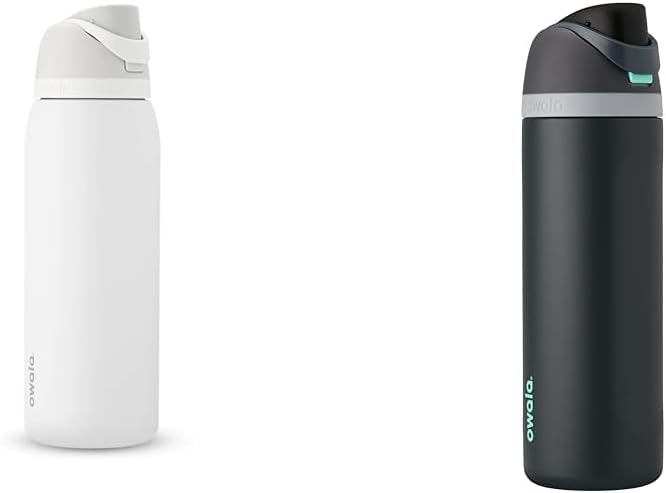 Owala FreeSip 40-oz Insulated Stainless Steel Water Bottles with Straw, Set of 2