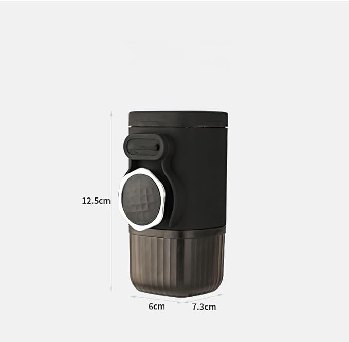 Car Portable Hand-press Coffee Maker for Maserati Ghibli Trofeo Hybrid 2020 2021 2022 2023 2024 2025, Vehicle Coffee Machines, Automobile Espresso Machines, Handheld Coffee Machine