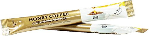 CARNES Premium Instant Coffee Mix with Honey Powder (Original Mocha, 100 Count)