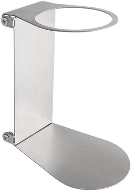 Compact Foldable Coffee Dripper Stand In Stainless Steel For Pour Over Coffee, Designed For Stability And Durability