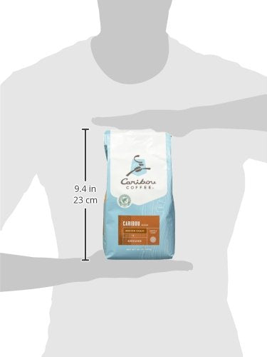 Caribou Coffee,Medium Roast Ground Coffee,100% Arabica-Coffee - Caribou Blend 20 Ounce Bag,(Pack of 3)