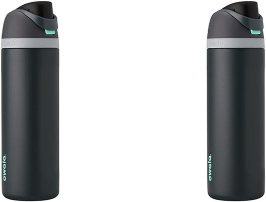 Owala FreeSip Insulated Stainless Steel Water Bottles with Straw, Set of 40oz and 32oz