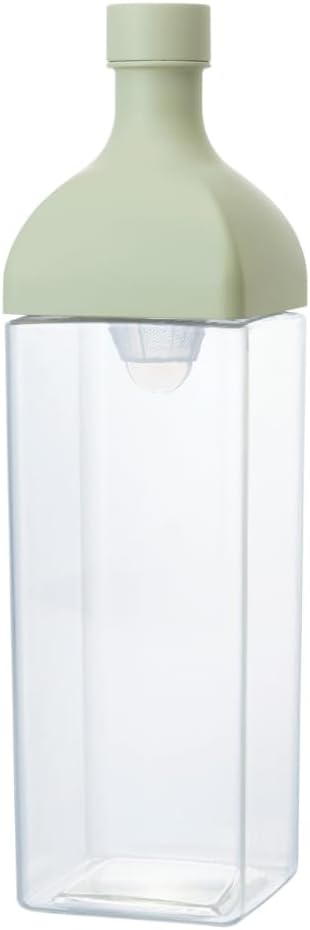 Hario "Ka-Ku" Cold Brew Tea Bottle, 1200ml, Smoky Green