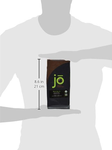 MORNING JO: 12 oz, Organic Breakfast Blend Ground Coffee, Medium Roast, Fair Trade Certified, USDA Certified Organic, NON-GMO, 100% Arabica Coffee, Gluten Free, Gourmet Specialty Coffee by Jo Coffee®