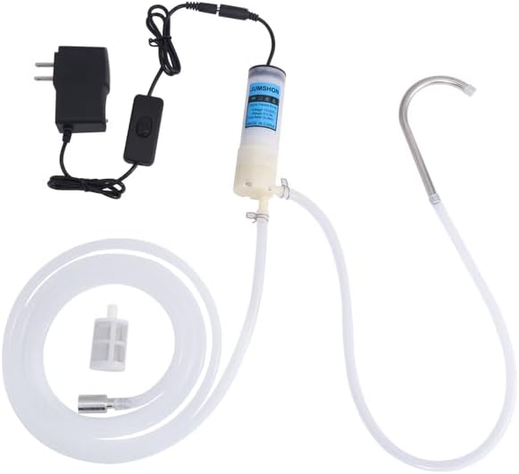 Food Grade Electric Water Transfer Pump 100-240V for Ice Maker,Coffee Machine and Water Cooling,Auto Siphon Small Self Priming Pump for Bottling Wine,Beer and Kombucha,2L/Min,Low Noise