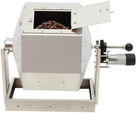 Coffee Bean Roaster, Electric Coffee Roaster with Speed Controller, 14.5L/3.83Gal Coffee Roaster Machine for 0.04in Coffee Beans, Peanuts, Nuts, Soybeans