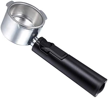 51mm Bottomless Portafilter Compatible with CASABREWS CM5418, 3700Essential and 5418Pro | 51mm Portafilter 3 Ears Fits for Gevi/Yabano (Filter Basket Included)
