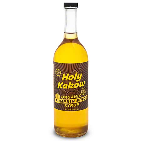 Holy Kakow Organic Coffee Syrup Variety Pack – Pumpkin Spice, Lavender & Cardamom, 750ml 3-Pack
